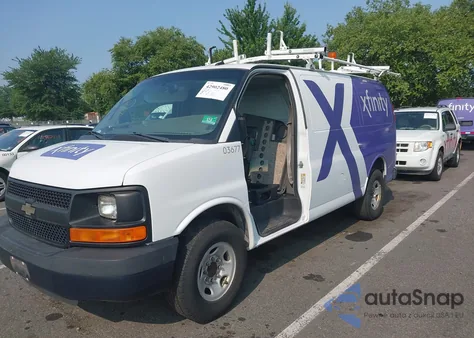 2015 Chevrolet Express G2500 from USA, damaged, VIN 1GCWGFCF6F1158726